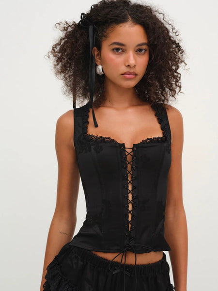 トップス Lumignon Valentine check bustier Lumignon ♥ Valentine トップス Lumignon Valentine check bustier Lumignon ♥ Valentine