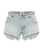 Hustler Bonitas Low Waist Denim Shorts