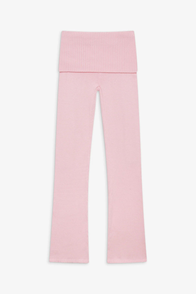 Aimee Cloud Knit Pant in Cozy Pink - Ché by Chelsey