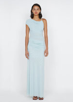 Alara Strapless Dress in Ocean Mist - Ché by Chelsey