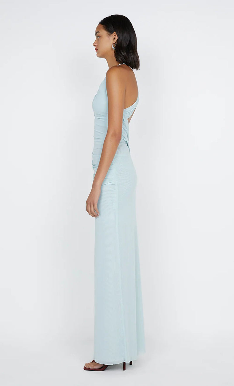 Alara Strapless Dress in Ocean Mist - Ché by Chelsey