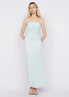 Alara Strapless Dress in Ocean Mist - Ché by Chelsey