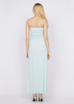 Alara Strapless Dress in Ocean Mist - Ché by Chelsey