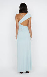 Alara Strapless Dress in Ocean Mist - Ché by Chelsey