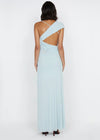 Alara Strapless Dress in Ocean Mist - Ché by Chelsey