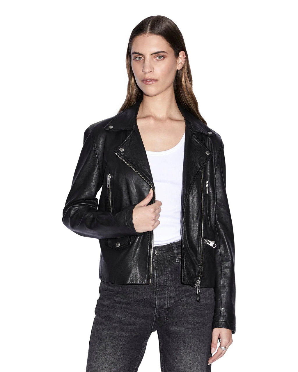 Amplify Leather Jacket - Ché by Chelsey