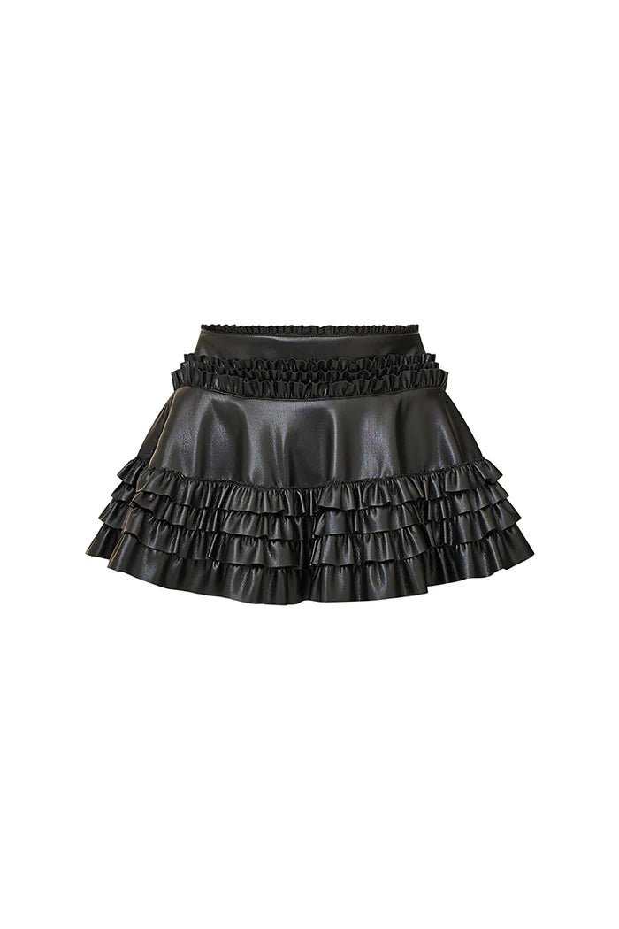 Audria Vegan Leather Skirt - Ché by Chelsey