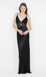 Ayala Maxi Dress in Black - Ché by Chelsey