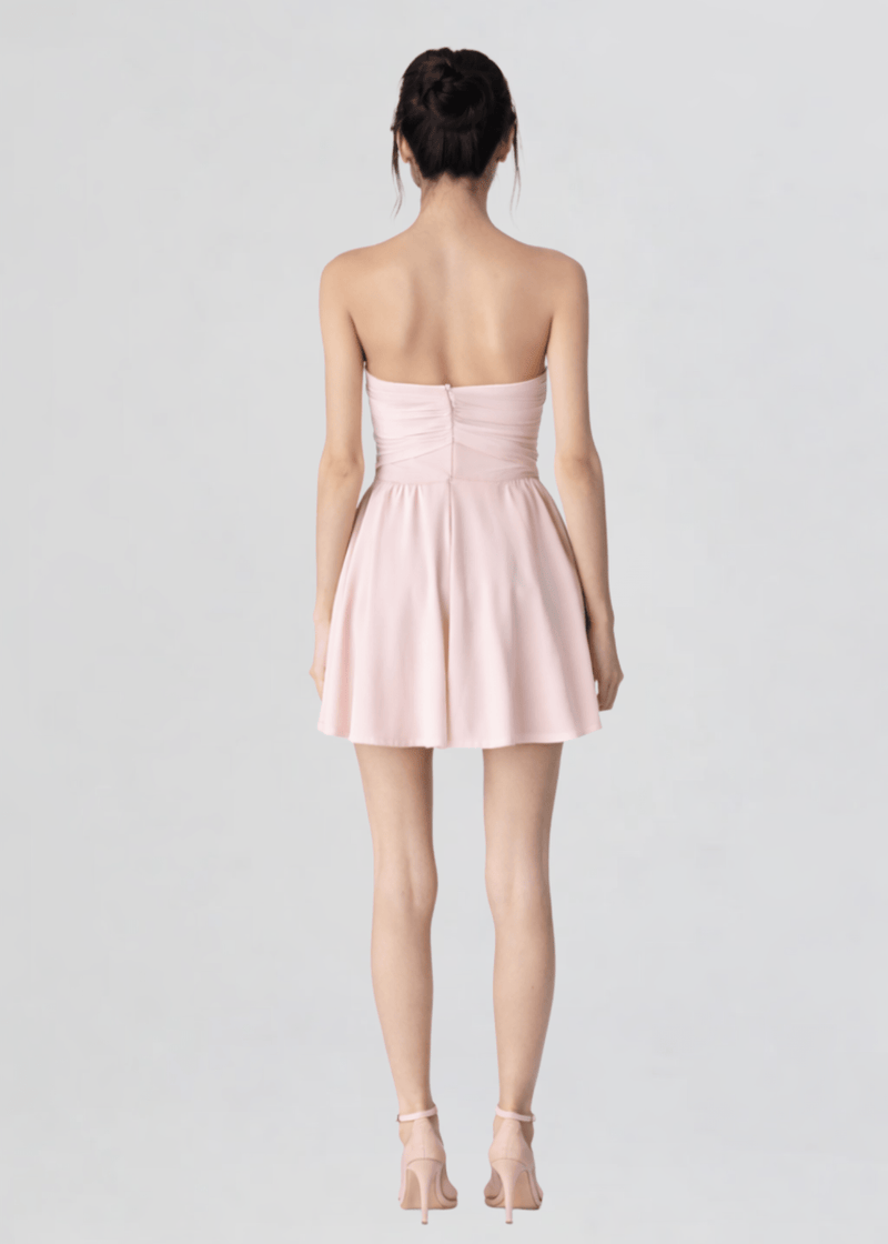 shayla ruffle mini dress Edikted Women's Shayla Ruffle Textured Mini Dress - White