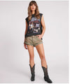 Bronze Khaki Bandits Low Waist Denim Shorts - Ché by Chelsey