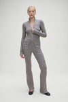 Camden Ribbed Knit Pant in Rain Cloud - Ché by Chelsey