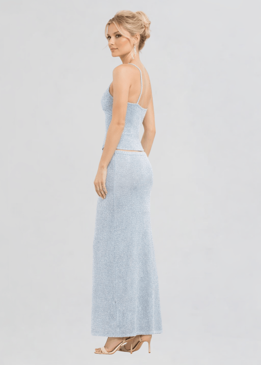 open lace back dress THE RESORT DRESS