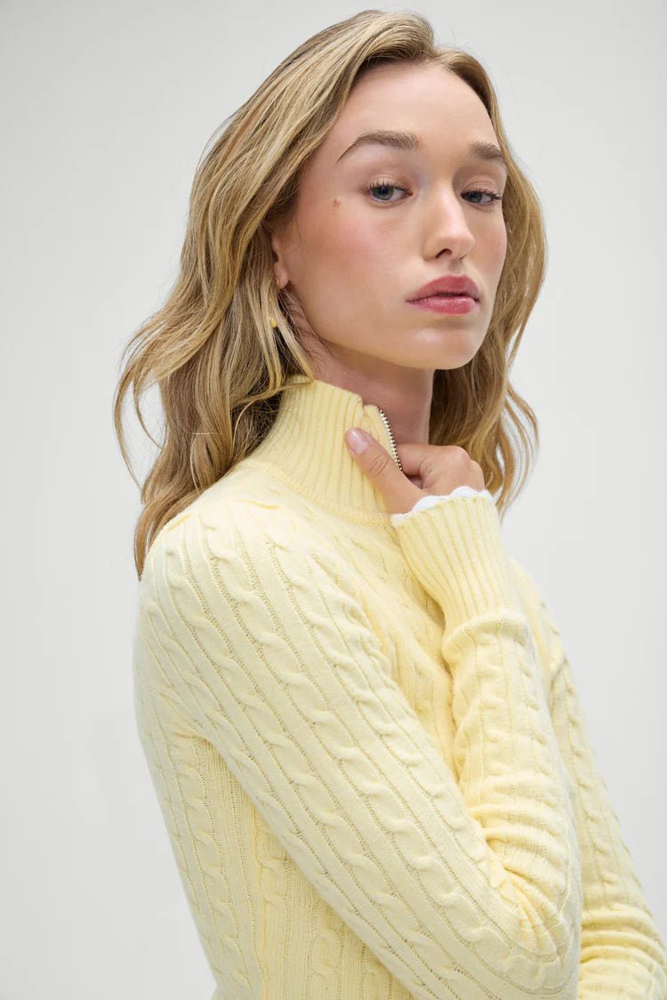 Carter Cable Knit Sweater - Ché by Chelsey