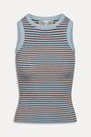 Cuddle Knit Tank Top in Montauk Stripe - Ché by Chelsey