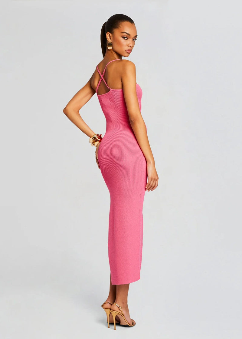 Dominique Dress in Watermelon - Ché by Chelsey
