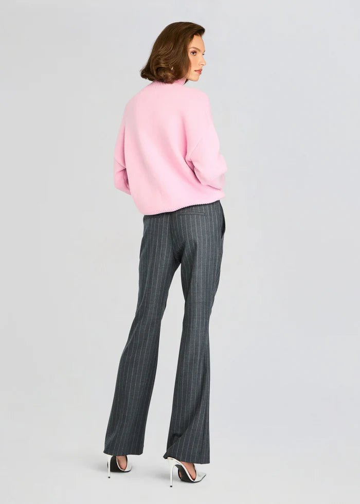 Elsa Turtleneck Sweater in Ballet Pink - Ché by Chelsey