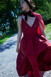 Esmeralda Gown in Red - Ché by Chelsey