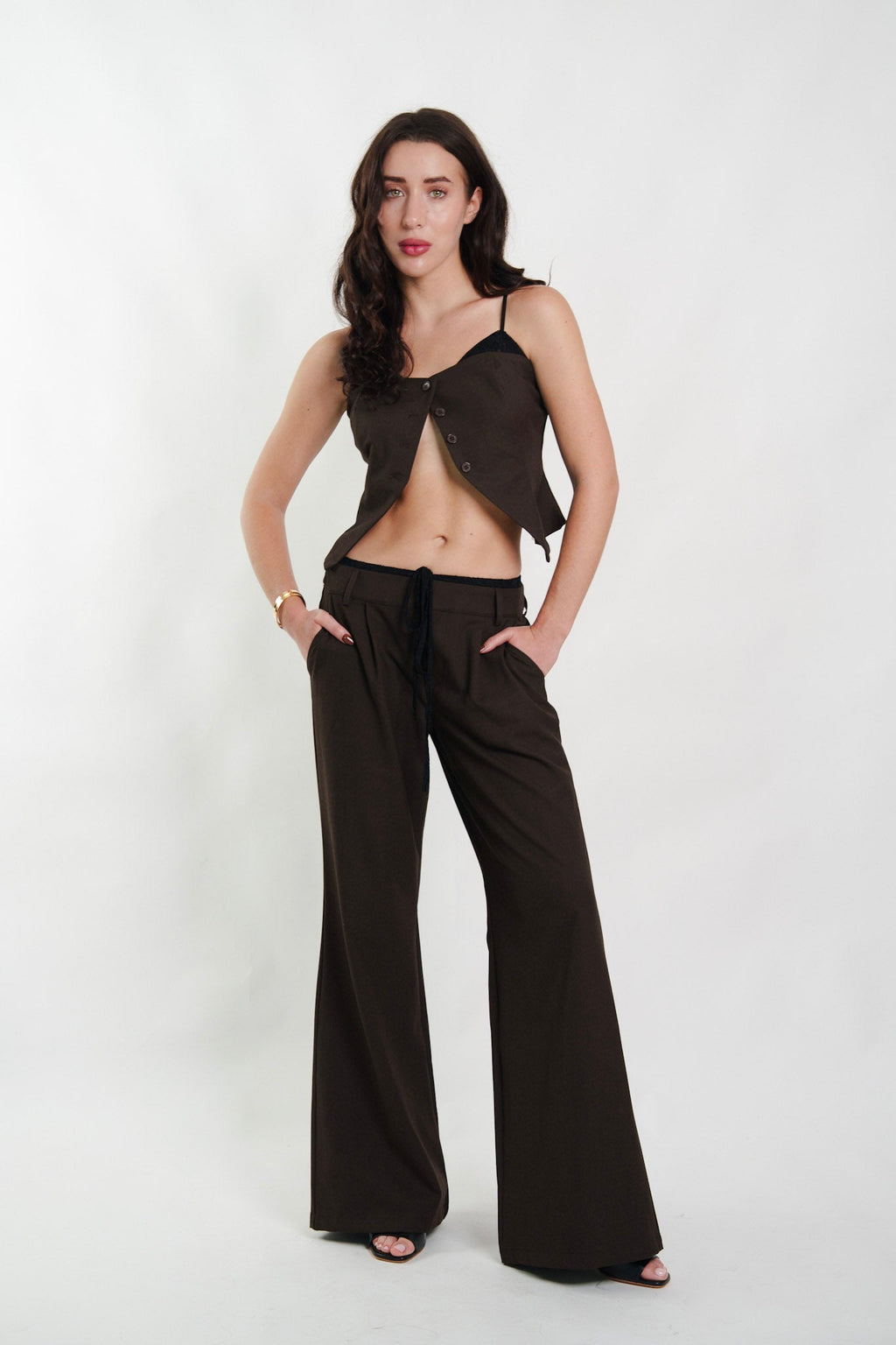 Espresso Lace Pant - Ché by Chelsey
