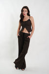 Espresso Lace Pant - Ché by Chelsey