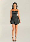 Eva Mini Dress in Black - Ché by Chelsey