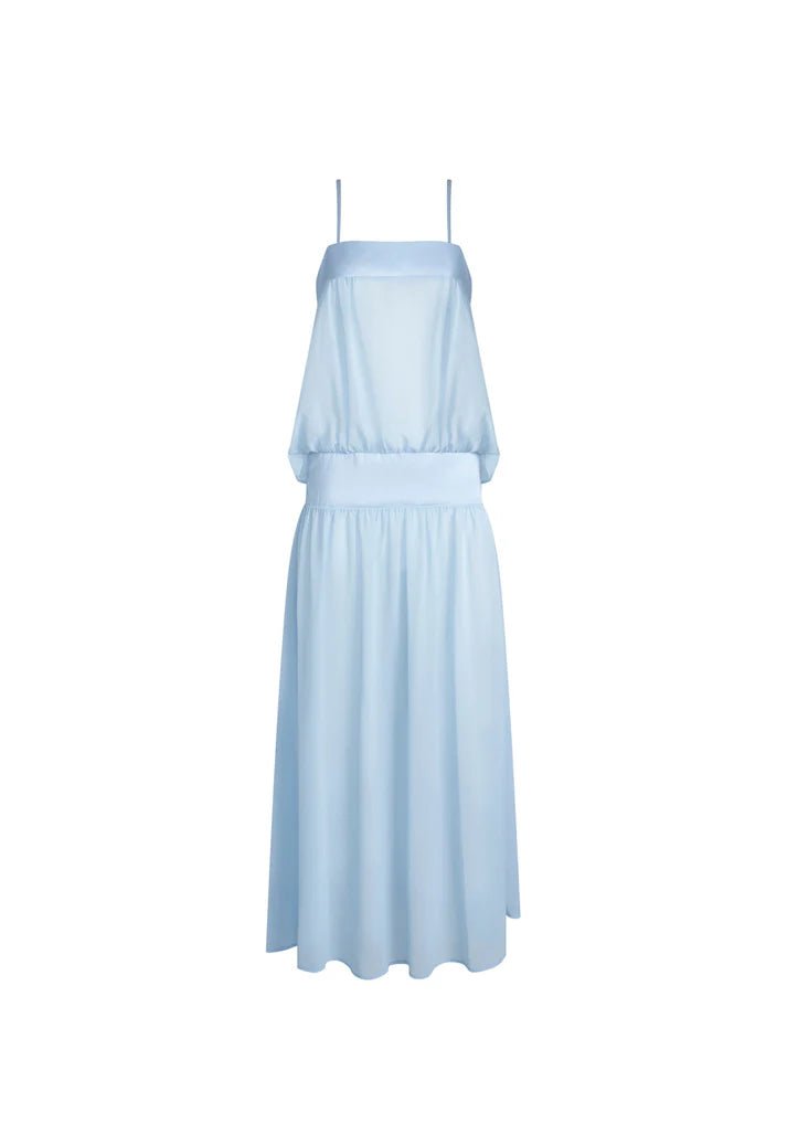LIONESS Gracia Maxi Dress in Baby Blue