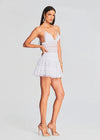 Isca Short Dress White - Ché by Chelsey