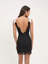 Lakeside Mini Dress in Black - Ché by Chelsey