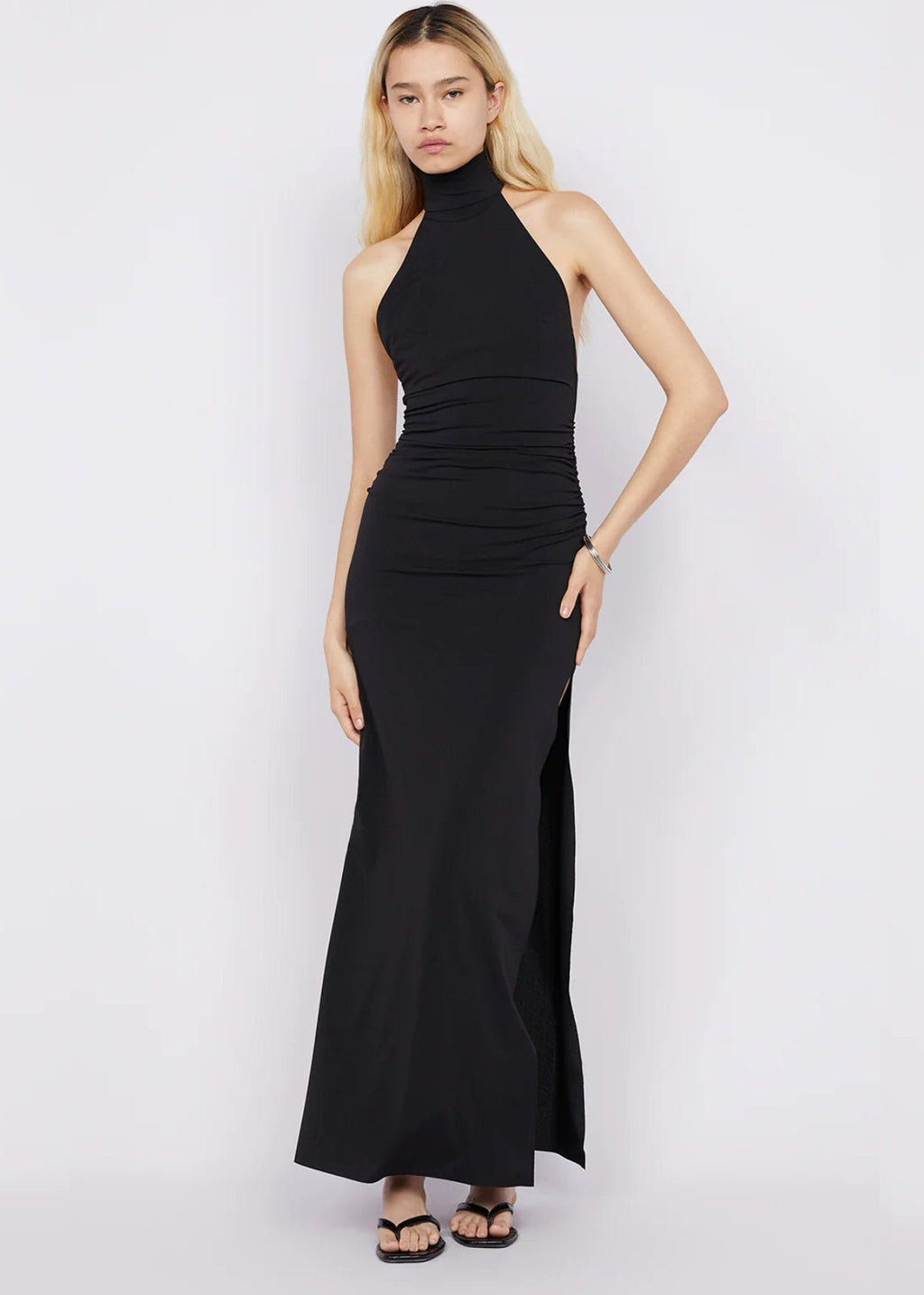 Larsen Racer Dress in Black - Ché by Chelsey