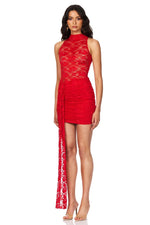 Lene Lace Mini in Red - Ché by Chelsey