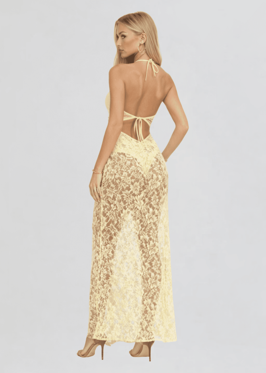 limoncello maxi dress Ché by Chelsey Leora Set in Limoncello – Ché by Chelsey