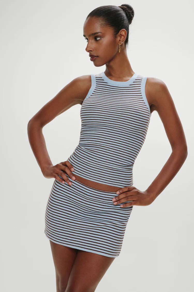 Marialla Mini Skort in Montauk Stripe - Ché by Chelsey