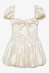 Mckenna Mini Dress in White - Ché by Chelsey