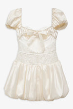 Mckenna Mini Dress in White - Ché by Chelsey