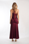 Mermaid Dress in Wine - Ché by Chelsey