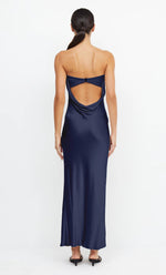 Moondance Strapless Dress in Ink - Ché by Chelsey