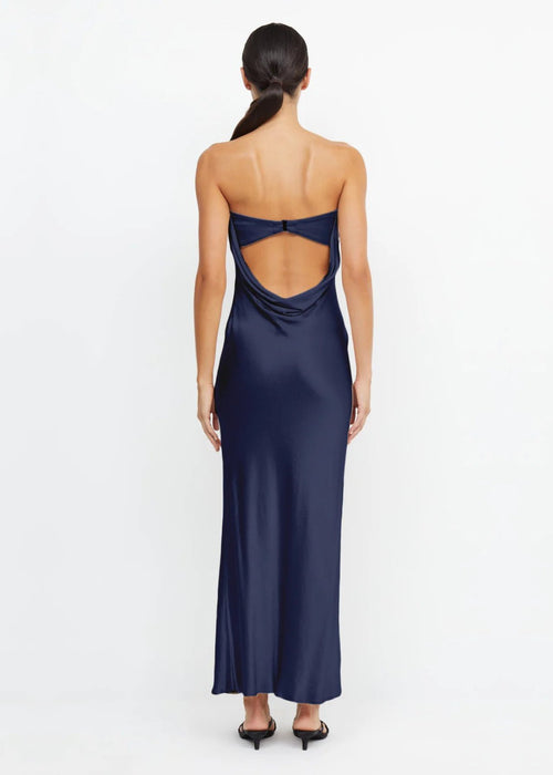 Moondance Strapless Dress in Ink - Ché by Chelsey