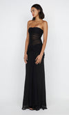 Noemi Strapless Dress in Black - Ché by Chelsey