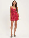 Opal Mini Dress in Red - Ché by Chelsey
