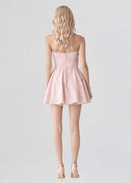 Pink Che Ché by Chelsey Poppy Mini Dress in Pink – Ché by Chelsey