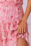 Quintelle Dress in Cherry Pink - Ché by Chelsey