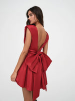 Rose Mini Dress in Red - Ché by Chelsey