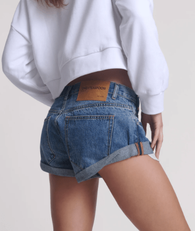 Salty Dog Bandit Low Waist Denim Short - Ché by Chelsey