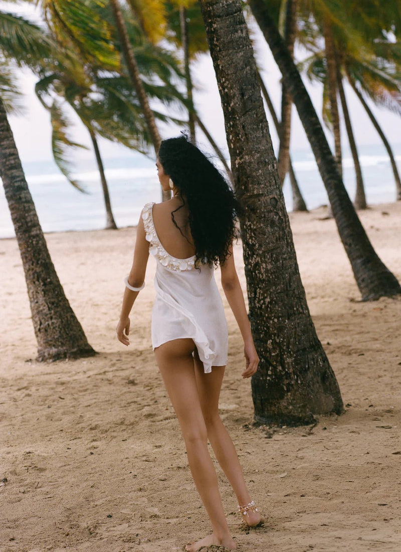 seashell beach dress Beach Seashell-Print Crepe Tie-Back Halter Pocket Maxi Dress