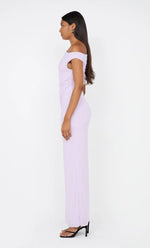 Sania Twist Mini Dress in Lilac - Ché by Chelsey