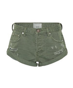 Super Khaki Bandit Low Waist Denim Short - Ché by Chelsey