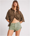 Super Khaki Bandit Low Waist Denim Short - Ché by Chelsey