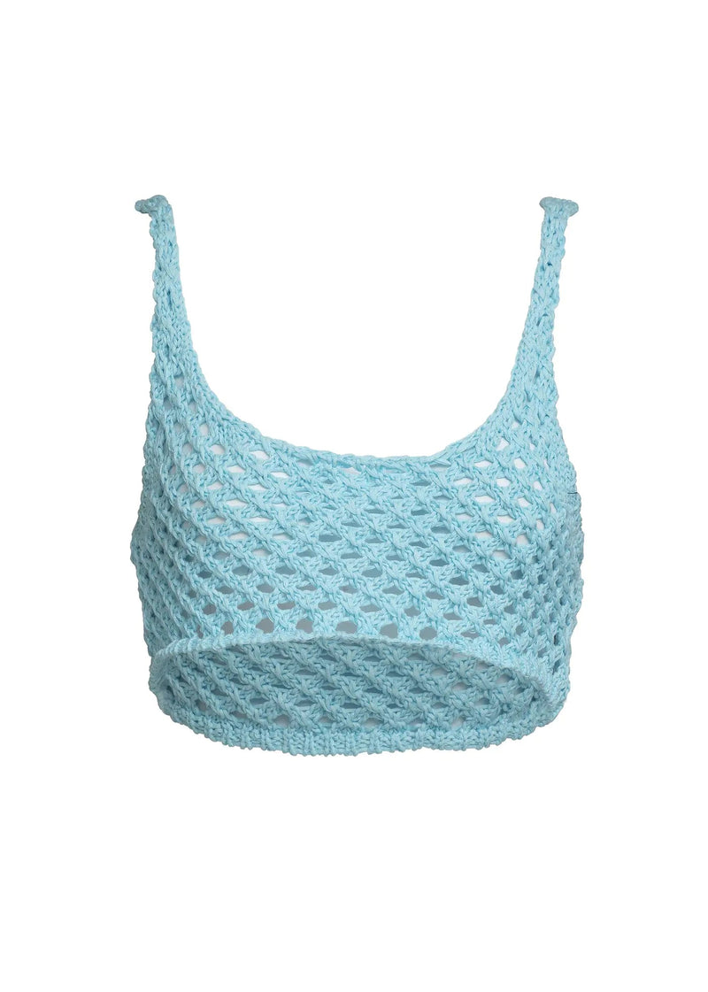 Thea Top in Sky Blue - Ché by Chelsey