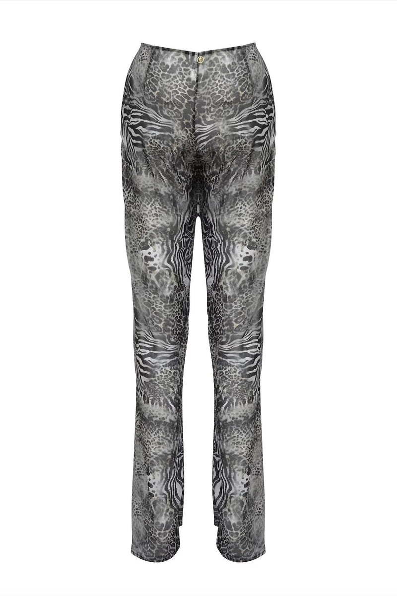 Tommy Pant in Animal Print - Ché by Chelsey