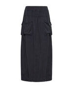 Washed Black Tencel Parachute Skirt - Ché by Chelsey