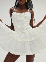 Whipped Cream Taffeta Mini Dress - Ché by Chelsey